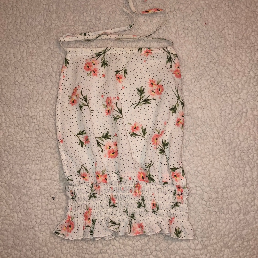 Floral Forever 21 Halter Top